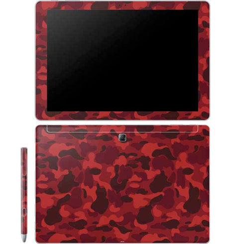 Red Street Camo Galaxy Book 12in Skin